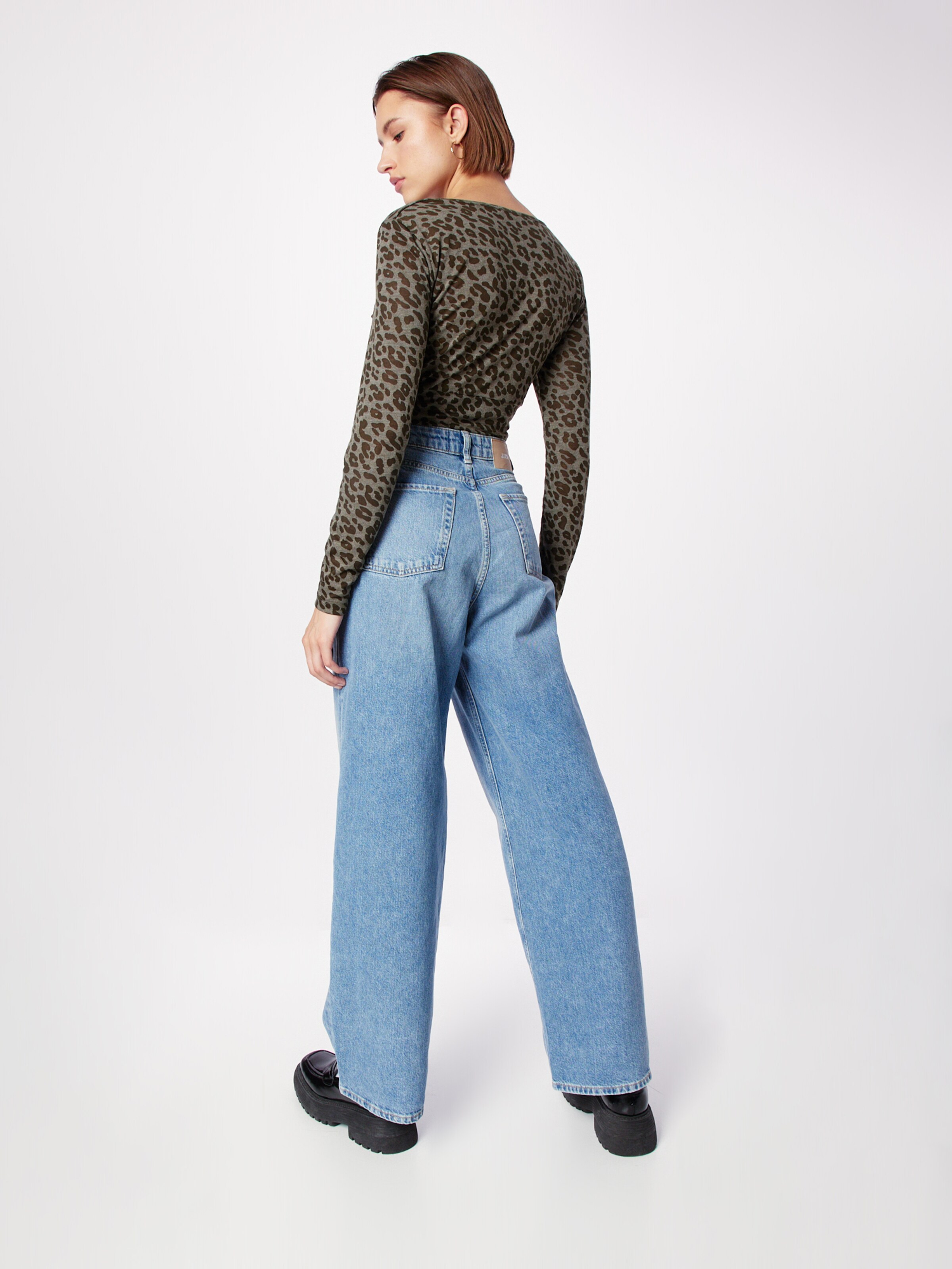 JJXX Wide leg Jeans 'JXTokyo' in Blue Denim | ABOUT YOU