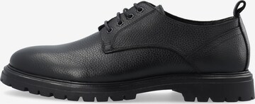 Bianco Lace-Up Shoes in Black: front