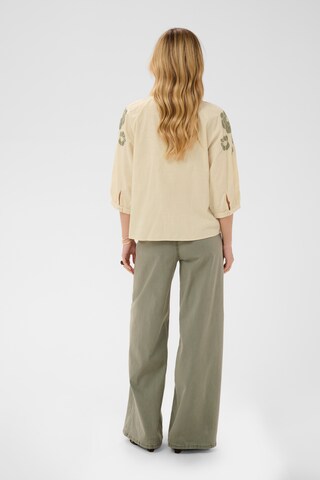 Cream - Blusa 'Zosa' em bege