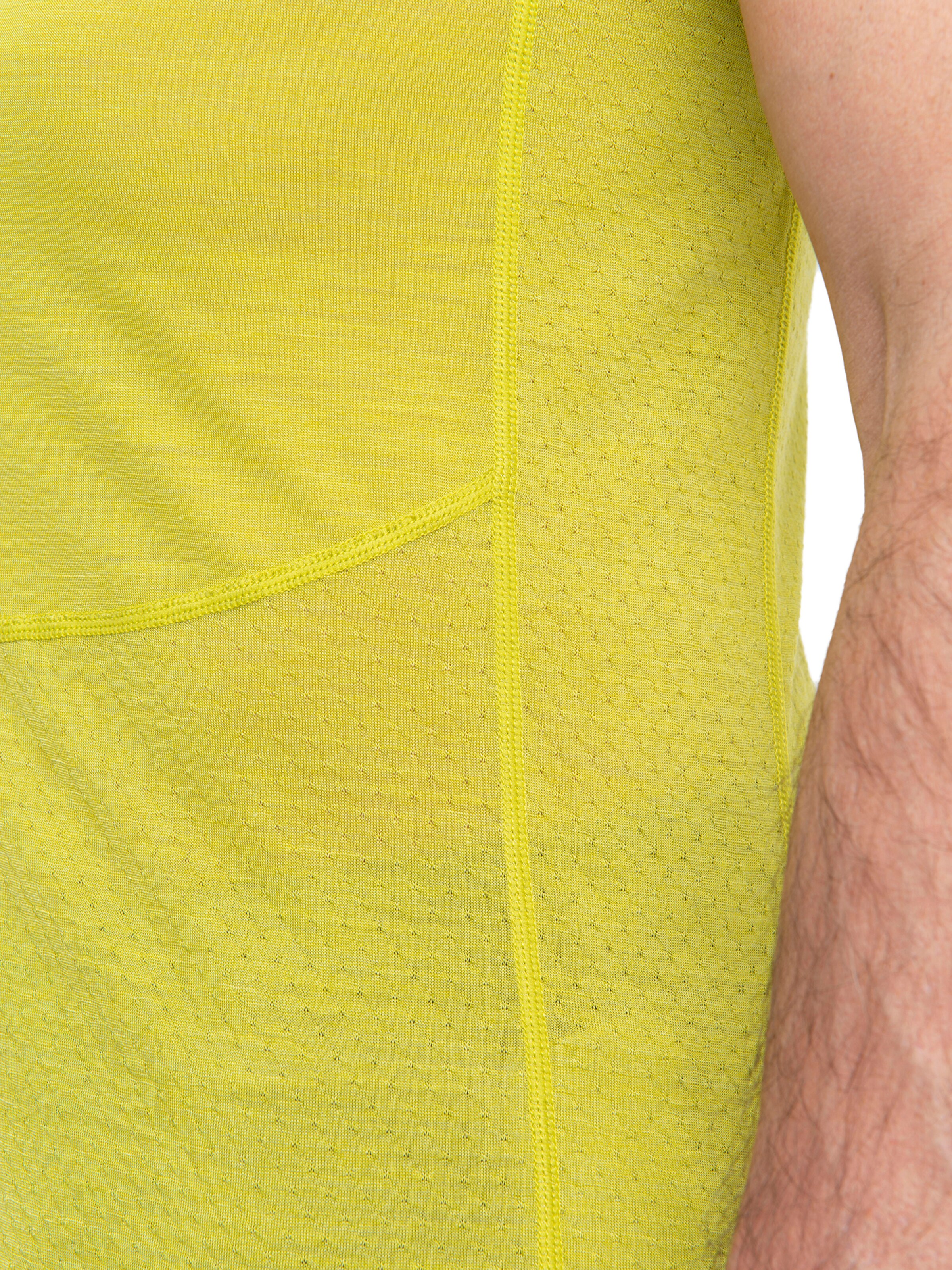 ICEBREAKER Функционална тениска 'ZoneKnit' в зелено