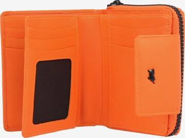 Braun Büffel Wallet 'Capri' in Orange