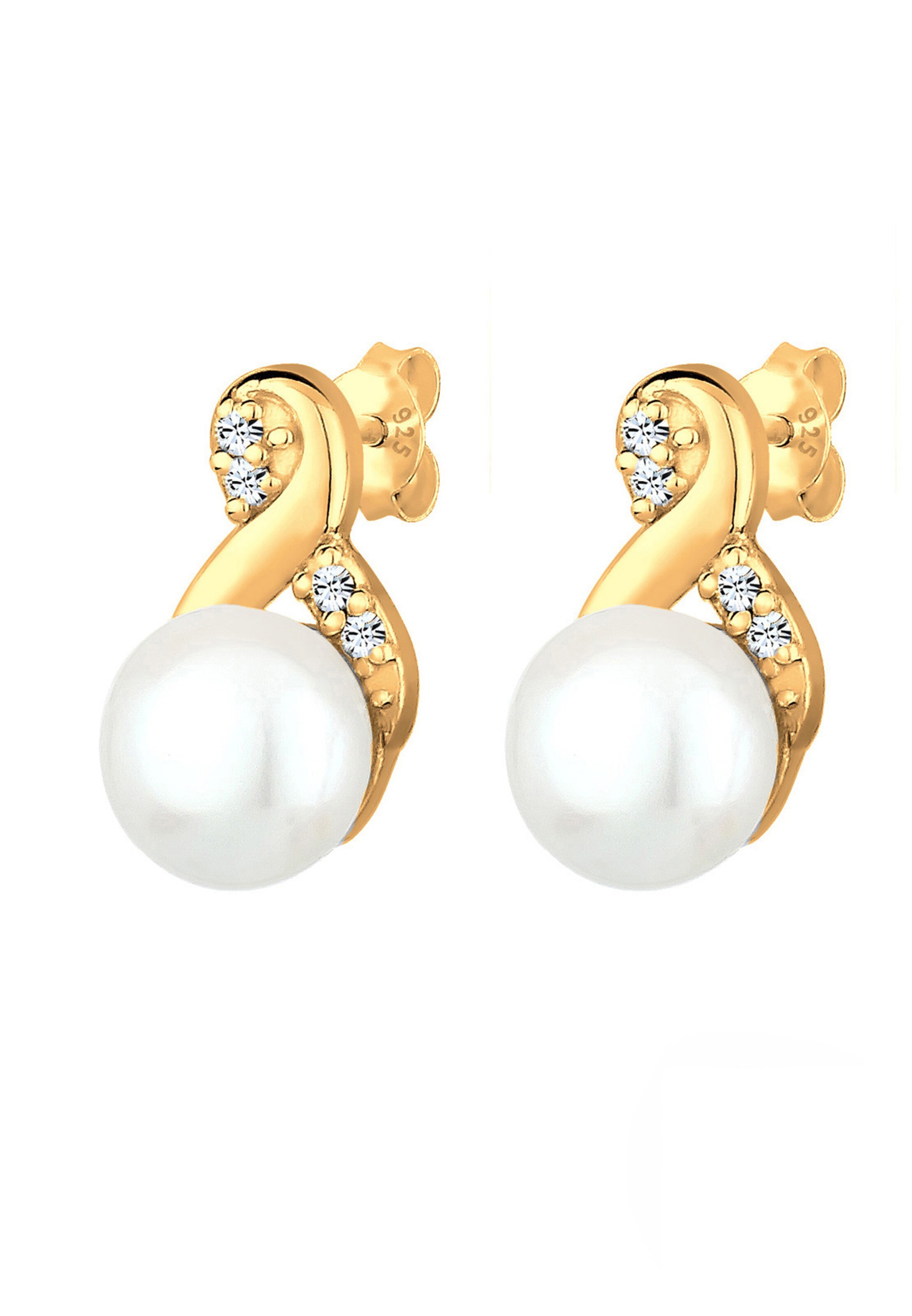 Boucles d'oreilles 'Infinity' ELLI en or
