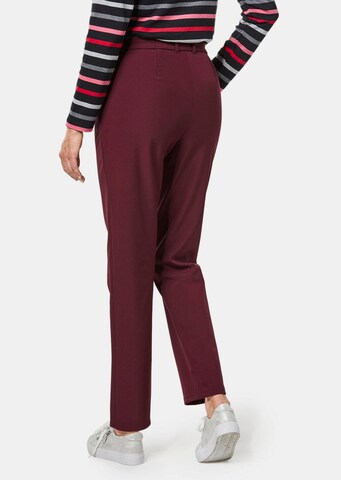 Goldner Regular Weatherproof pants 'CARLA' in Red