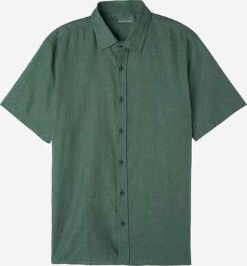 INTIMISSIMI Regular fit Button Up Shirt in Green: front