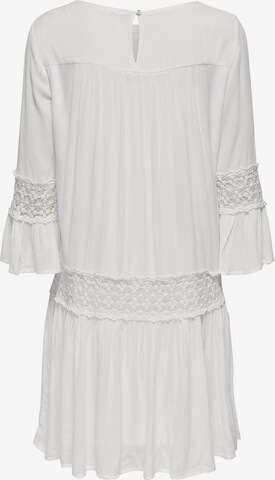 Robe 'Tyra' ONLY en blanc