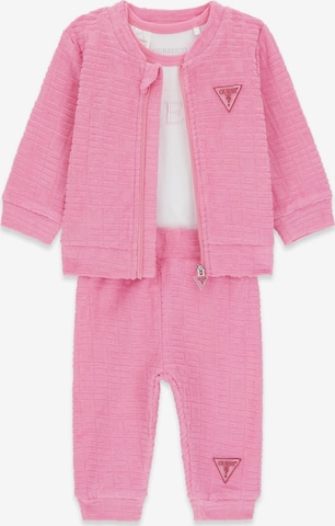 GUESS Set in Pink: front