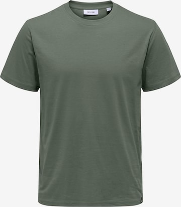 T-Shirt 'ONSMax' Only & Sons en vert : devant