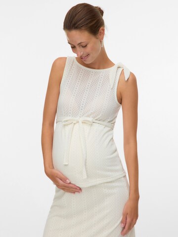 Chemisier 'MLSEBA' MAMALICIOUS en beige