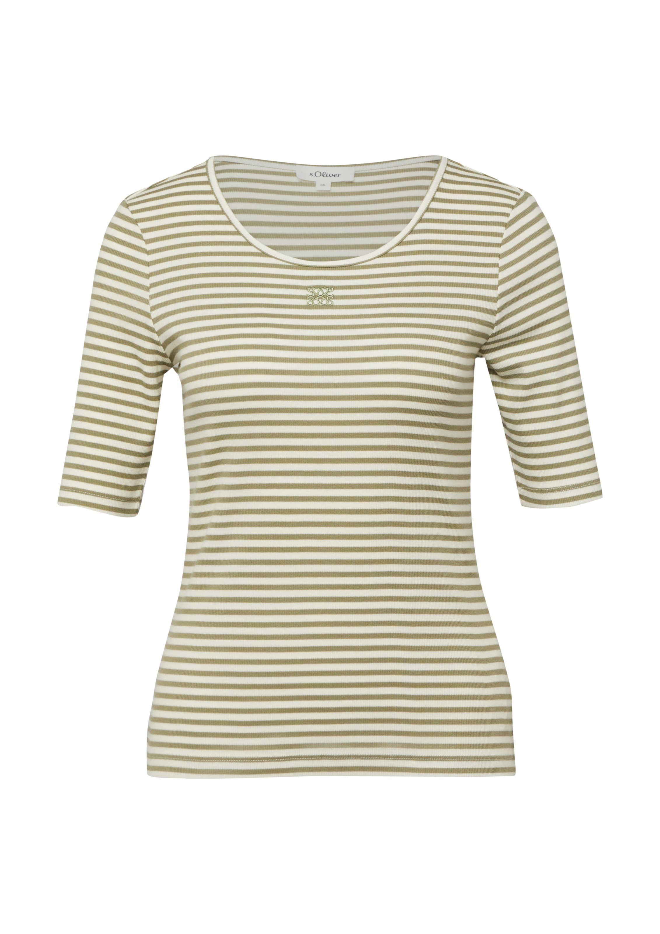 s.Oliver T-Shirt in Weiß: Vorderseite