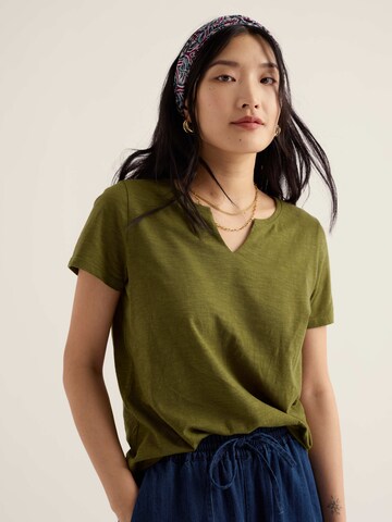 Seasalt Cornwall Shirt ' Kellow ' in Grün: Vorderseite