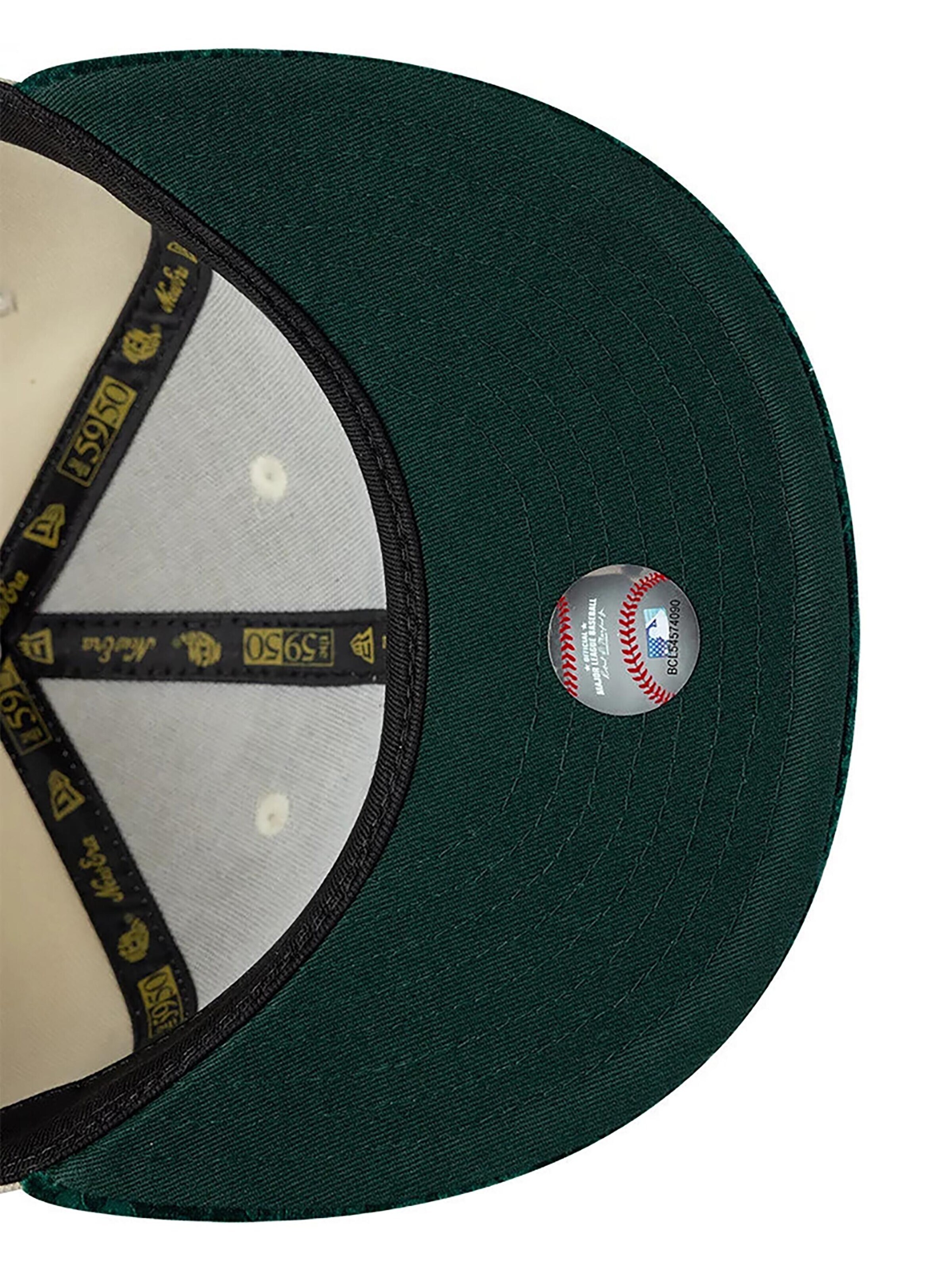 TOP GUN Cap '59FIFTY MLB Athletics Oakland' in Beige