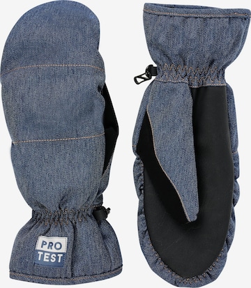 Gants de sport 'PRTSammy' PROTEST en bleu : devant