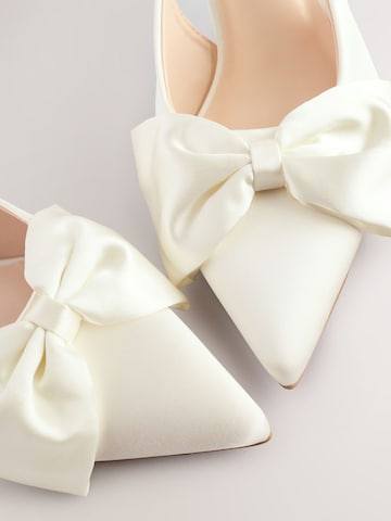 Next Slingpumps 'Forever Comfort® ' in Weiß