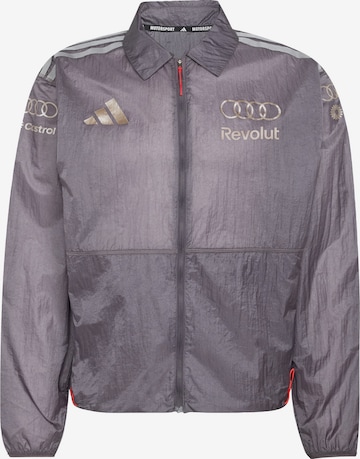 Veste de sport 'Audi Formula One Team Driver Paddock' ADIDAS PERFORMANCE en gris : devant