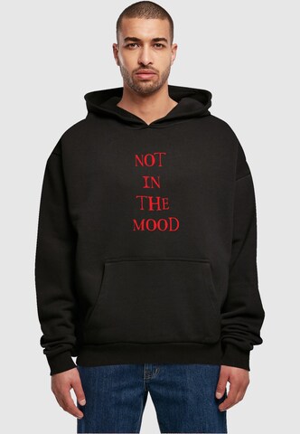 Merchcode Sweatshirt 'NITM - Hollow' in Zwart: voorkant