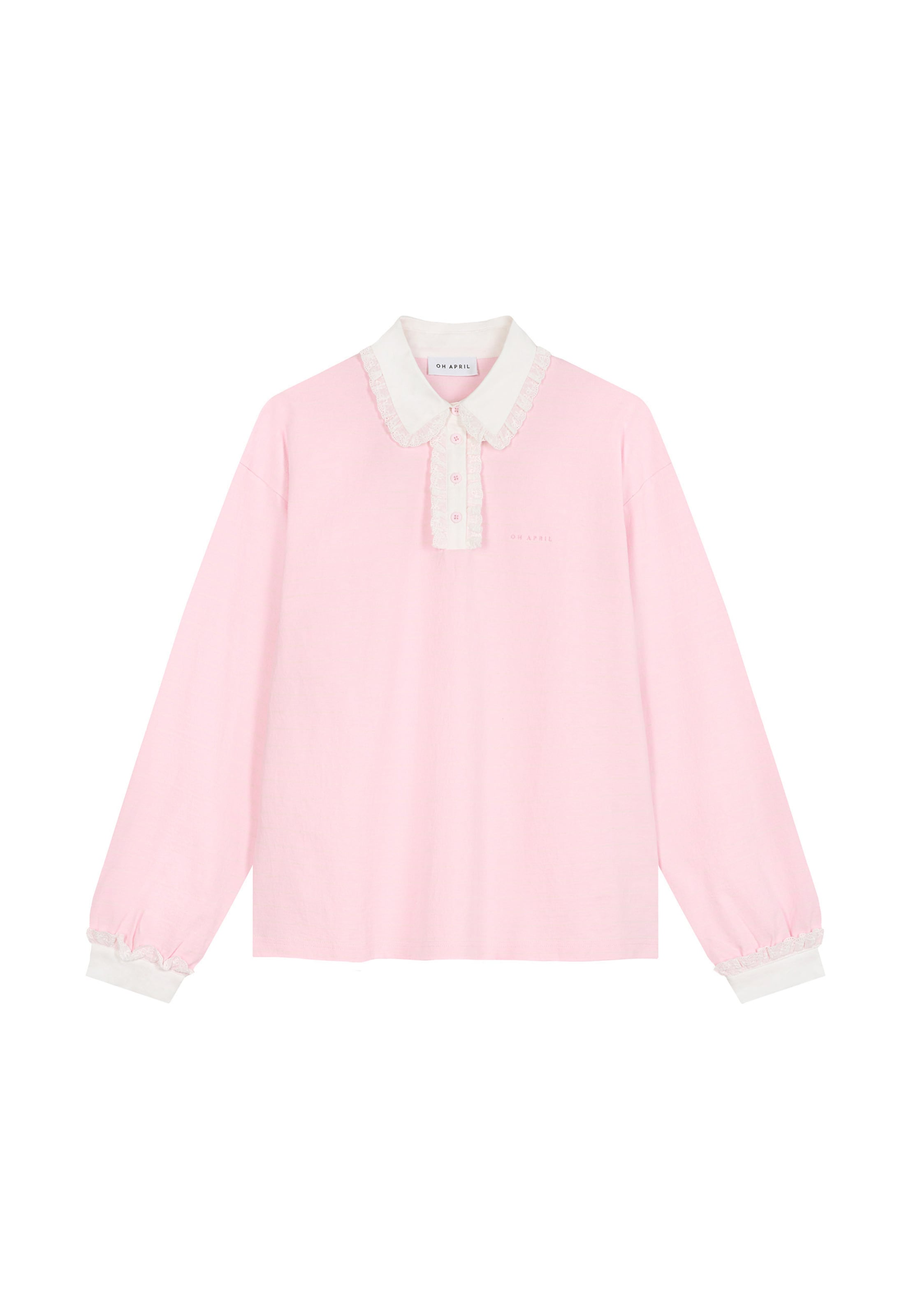 OH APRIL Shirt 'Jolina' in Pink: front