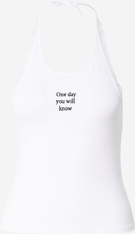 Top di Monki in bianco: frontale