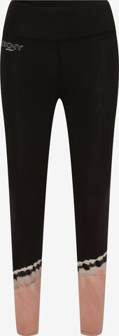 DKNY Skinny Leggings in Zwart: voorkant