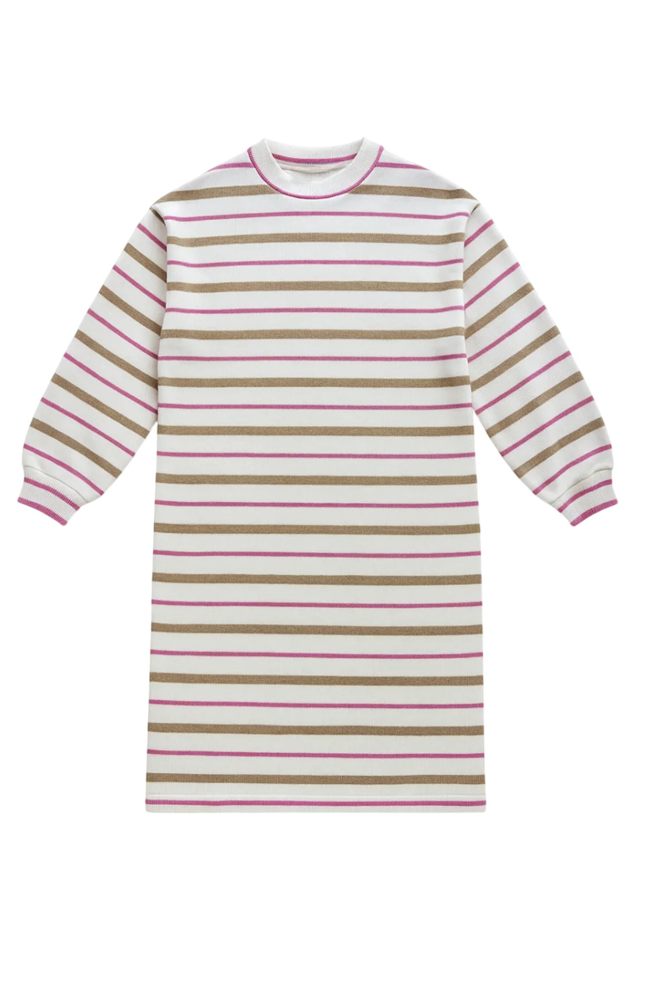 Shape Of You Kleid in Weiß: Vorderseite