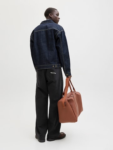 JACK & JONES Baggy Pants 'JPStalex Norrebro' in Black