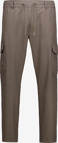 Loosefit Pantalon cargo CHASIN' en marron : devant