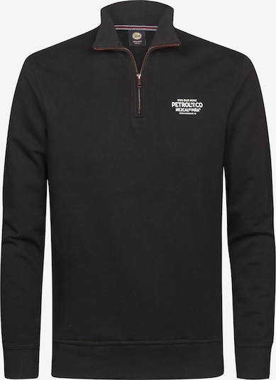 Megztinis be užsegimo iš Petrol Industries, spalva – juoda / balta, Prekių apžvalga