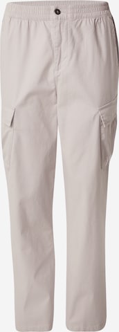 Lyle & ScottLoosefit Cargo hlače - siva boja: prednji dio