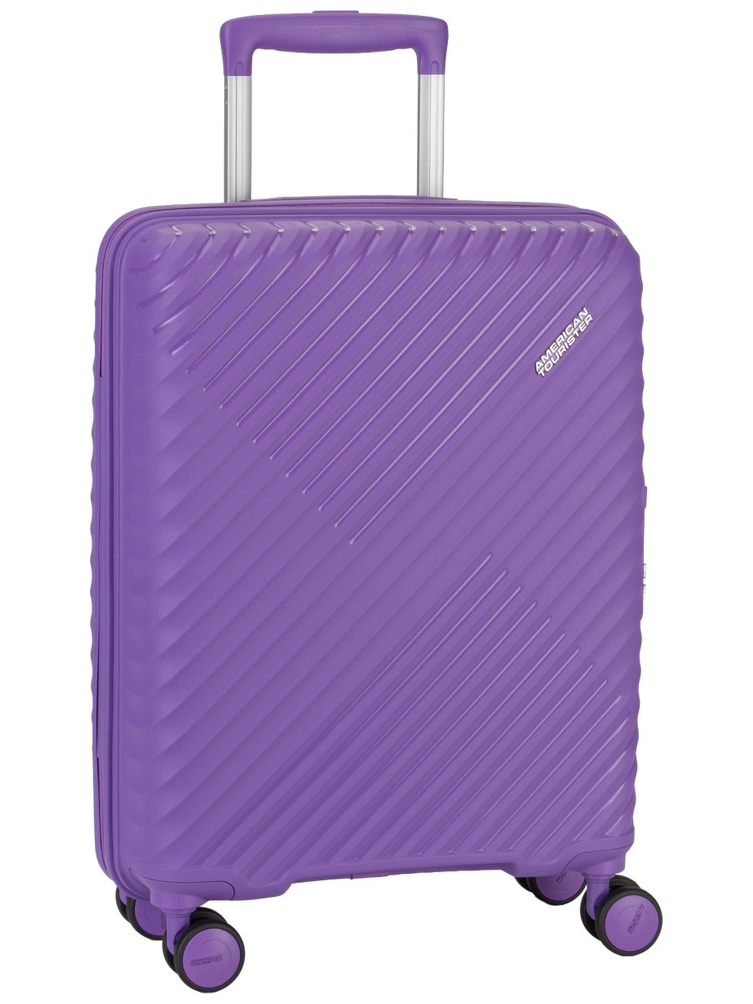 American Tourister Cart 'Diablast Spinner 55/20' in Purple: front
