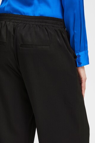 Wide leg Pantaloni 'Jimsa' di b.young in nero