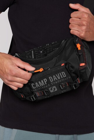 CAMP DAVID Shopper in Black