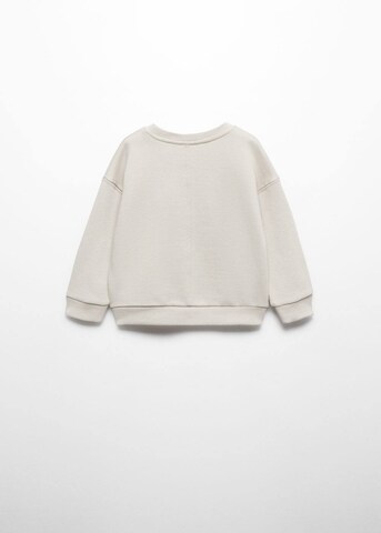 MANGO KIDS Sweatshirt 'Animal' in Beige