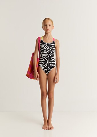 Scalpers Swimsuit in Black: front