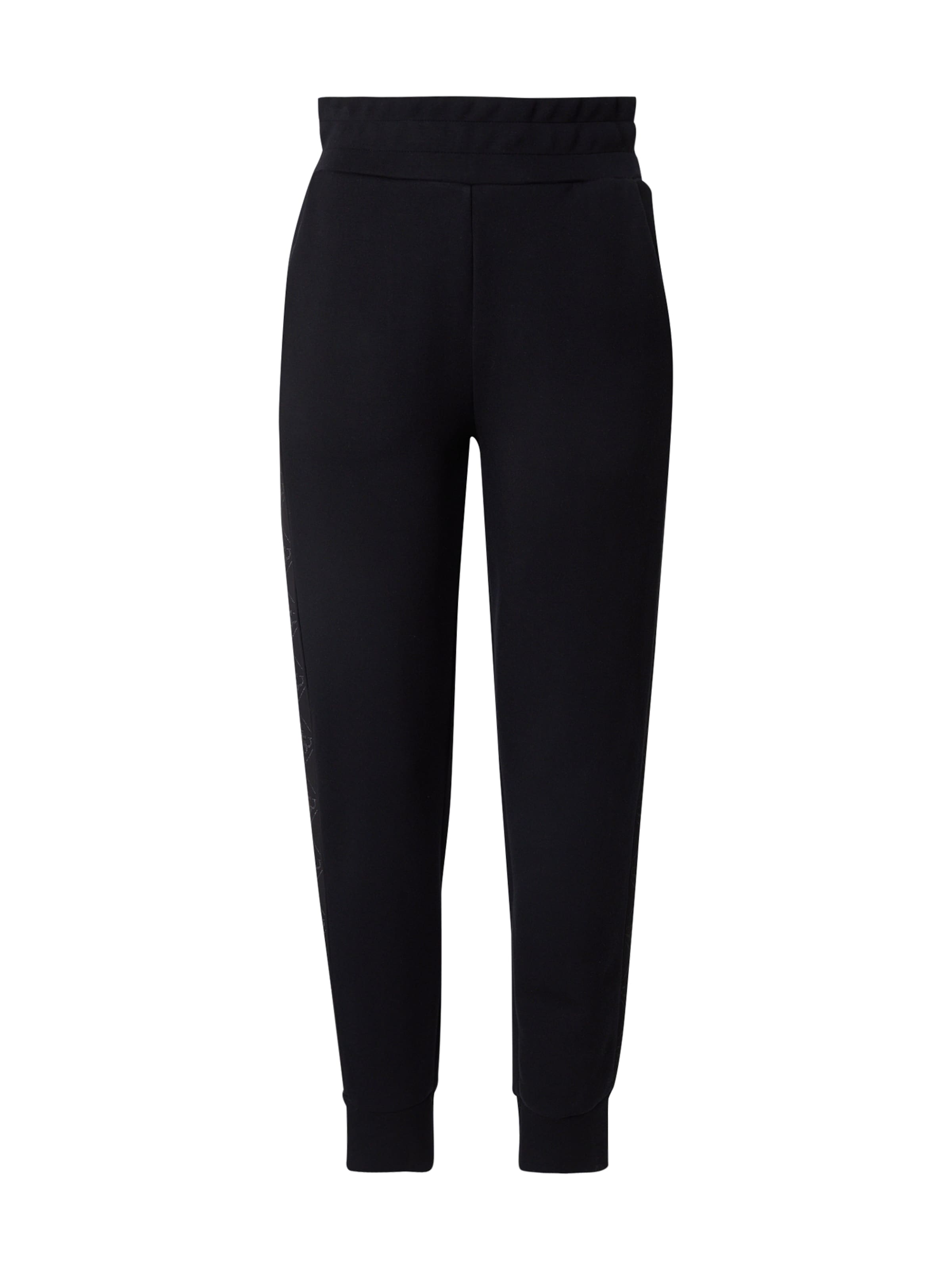 Tapered Pantaloni 'NEW VICTOIRE' de la GUESS pe negru: față