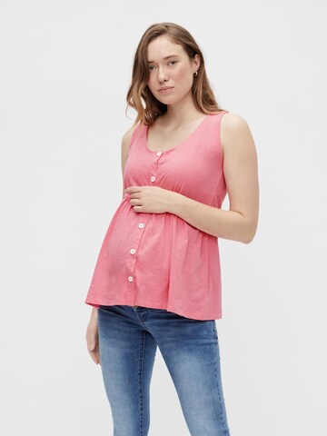 MAMALICIOUS - Top 'Jana' em rosa: frente