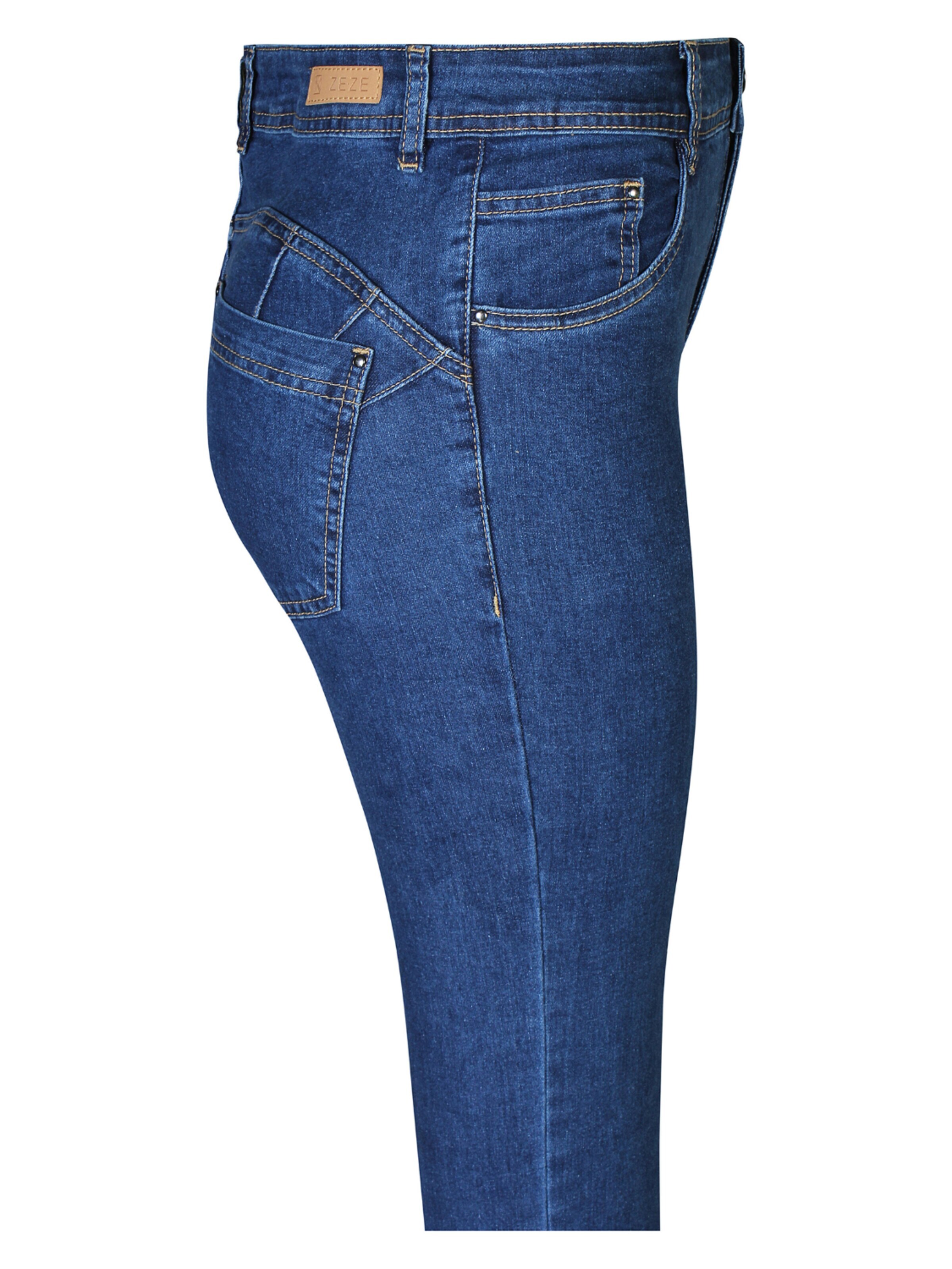 ze-ze Regular Jeans 'Shape 2 359' in Blue