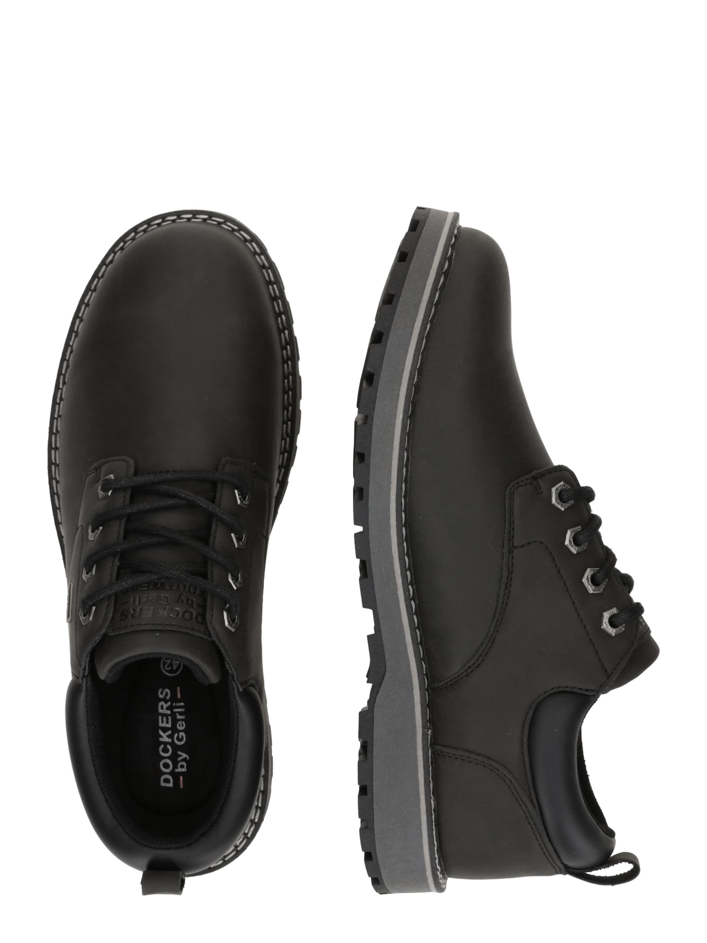 Dockers by Gerli Lace-up shoe in Black