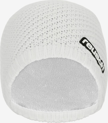 REUSCH Mütze 'Aron' in Weiß: Vorderseite