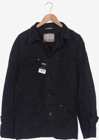 CONVERSE Jacket & Coat in XL in Black: front