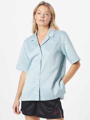 Jordan Bluse in Blau: predná strana