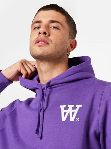 WOOD WOOD Sweatshirt 'Ian' in Purple