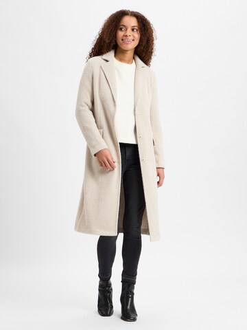 RINO & PELLE Knitted coat 'Jinte' in Beige: front