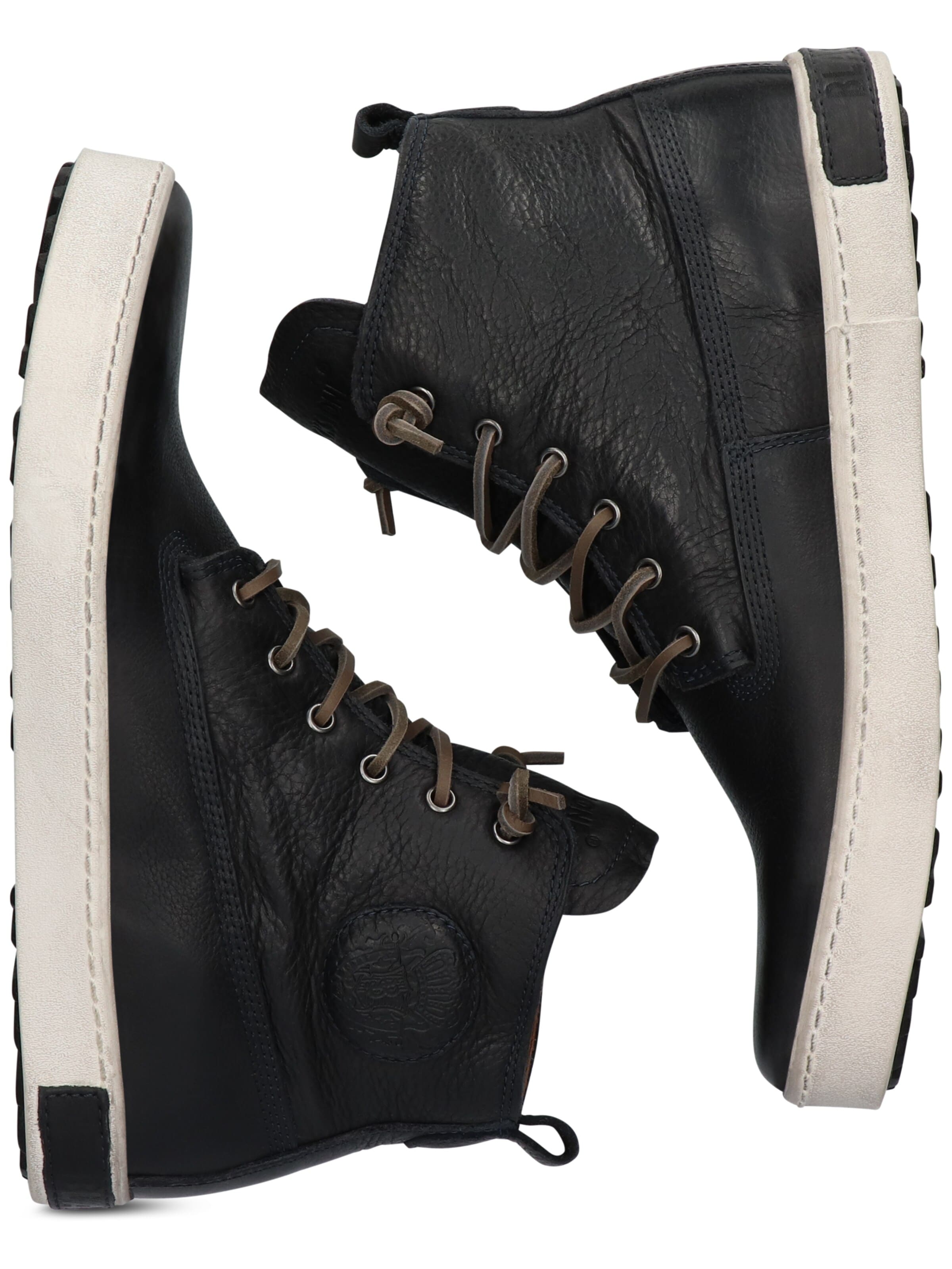 BLACKSTONE Sneakers hoog 'Icon Am02' in Blauw