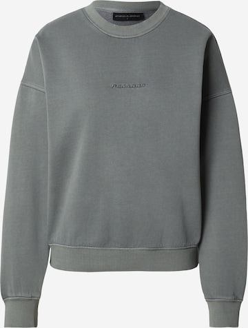 Sweat-shirt 'SELA' Pegador en gris : devant