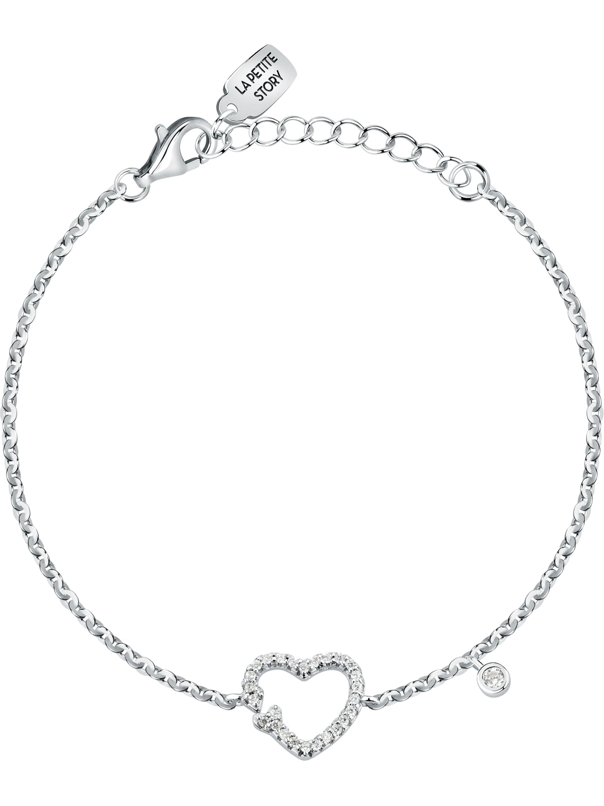 La Petite Story Armband in Silber: Vorderseite