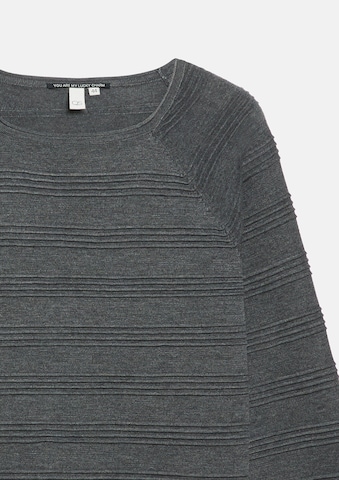 QS Pullover in Grau