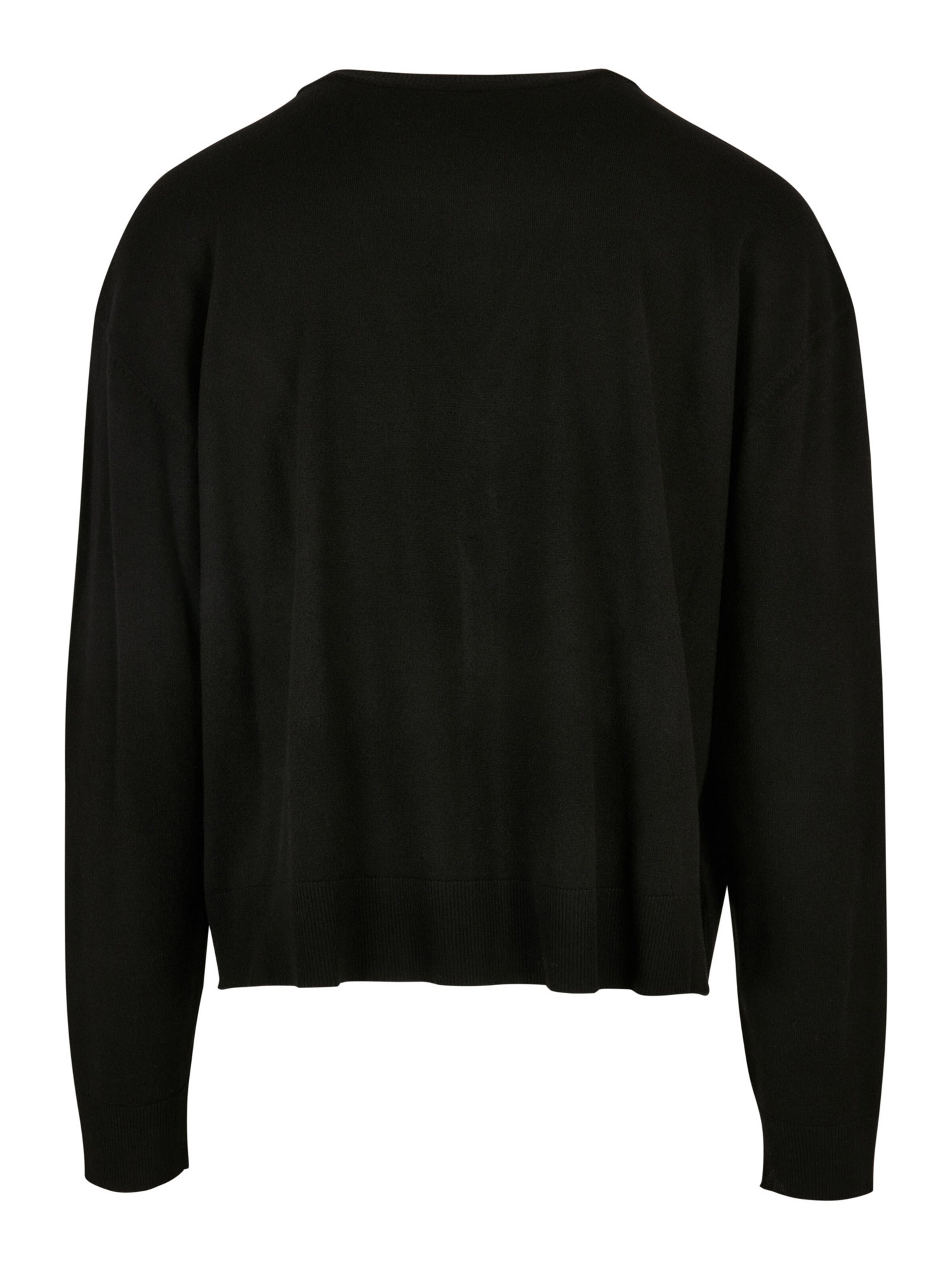 Geacă tricotată de la Urban Classics pe negru