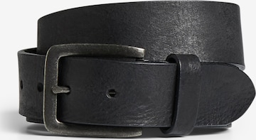 Ceinture 'Victor' JACK & JONES en noir : devant