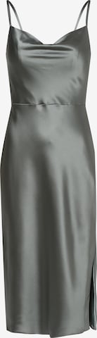 Laona Cocktail Dress in Silver: front