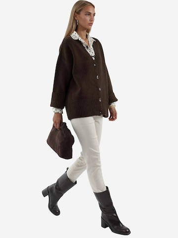 Viorna Knit cardigan 'Strickjacken' in Brown