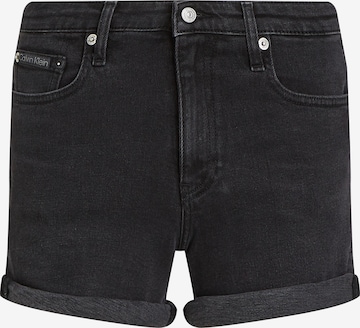 Regular Jean Calvin Klein Jeans en noir : devant